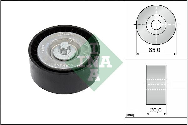 WILMINK GROUP Паразитный / ведущий ролик, поликлиновой ремень WG1253116